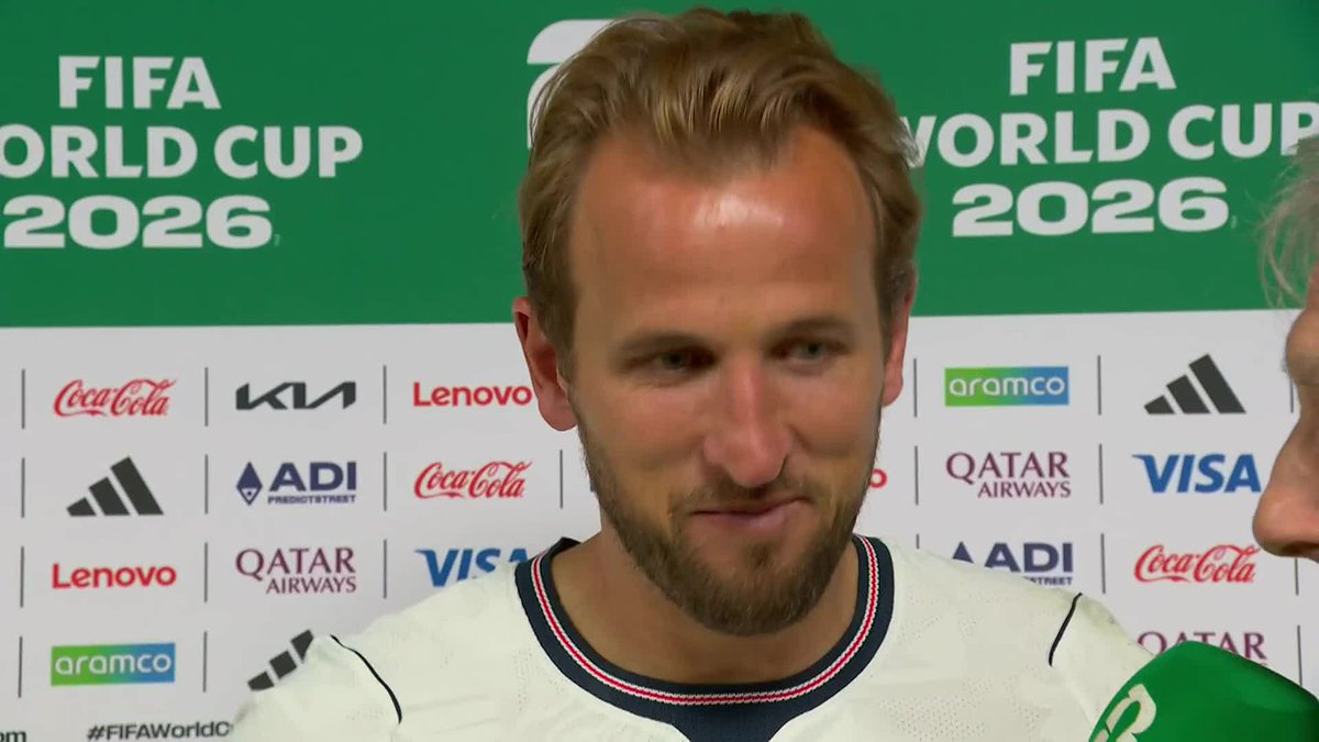 "I'm just so proud to be a part of this team" 🥺 Captain Harry Kane speaks to Gabriel Clarke about the "heroes" in his squad and making peace with the past after England's chaotic victory over Mexico