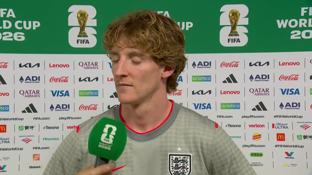 "He's a global superstar for a reason" 🤩 "One-of-a-kind human being" 🥺 Anthony Gordon spoke to Gabriel Clarke after England's win all about Jude Bellingham's talent, "top" keeper Jordan Pickford and the momentum the victory will create