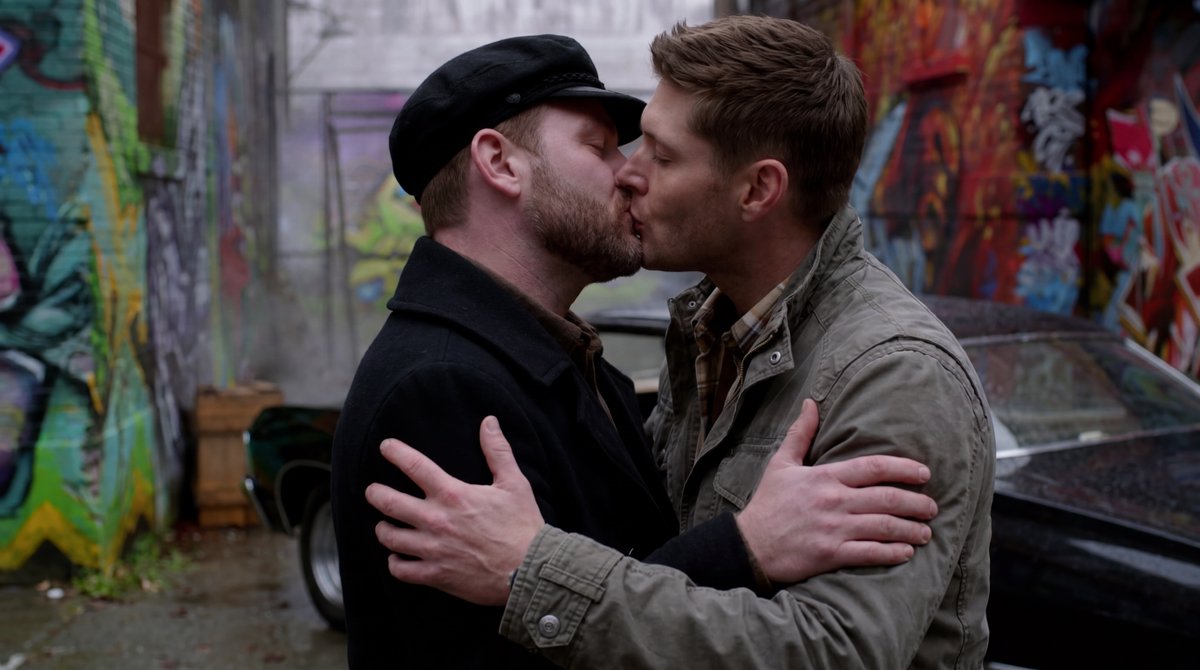 #Supernatural #Denny S08E19 Alternate Deleted Scene Dean is moved by Benny's actions and reveals his feelings before saying goodbye 🏳️🌈