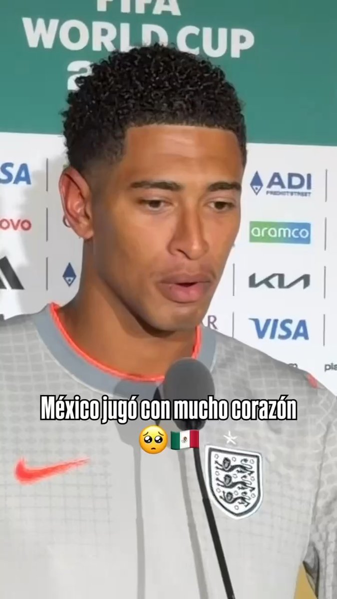 “México jugó con mucho corazón” 🥺🇲🇽 El elogio de Bellingham a la Selección Mexicana 🫶🏻