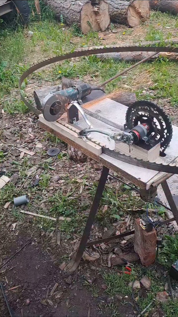 And the machine was made by hands