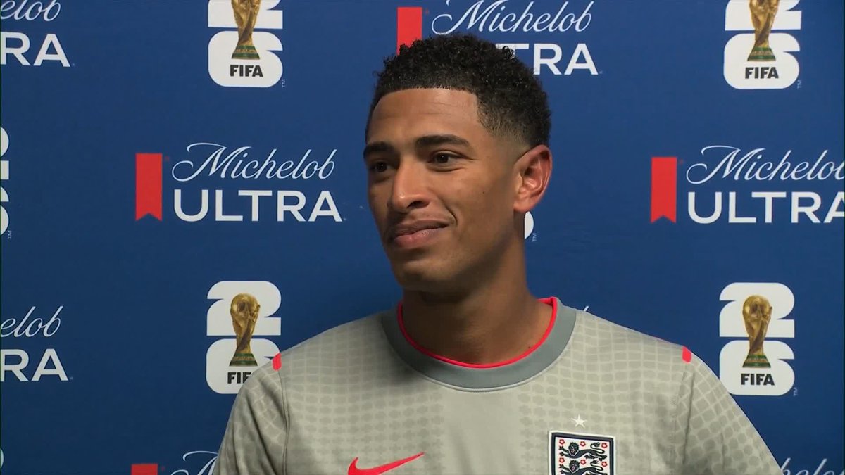 "What we've done here tonight is SPECTACULAR" 🤩 Jude Bellingham reacts after England beat Mexico to book their World Cup quarter-finals spot 🏴