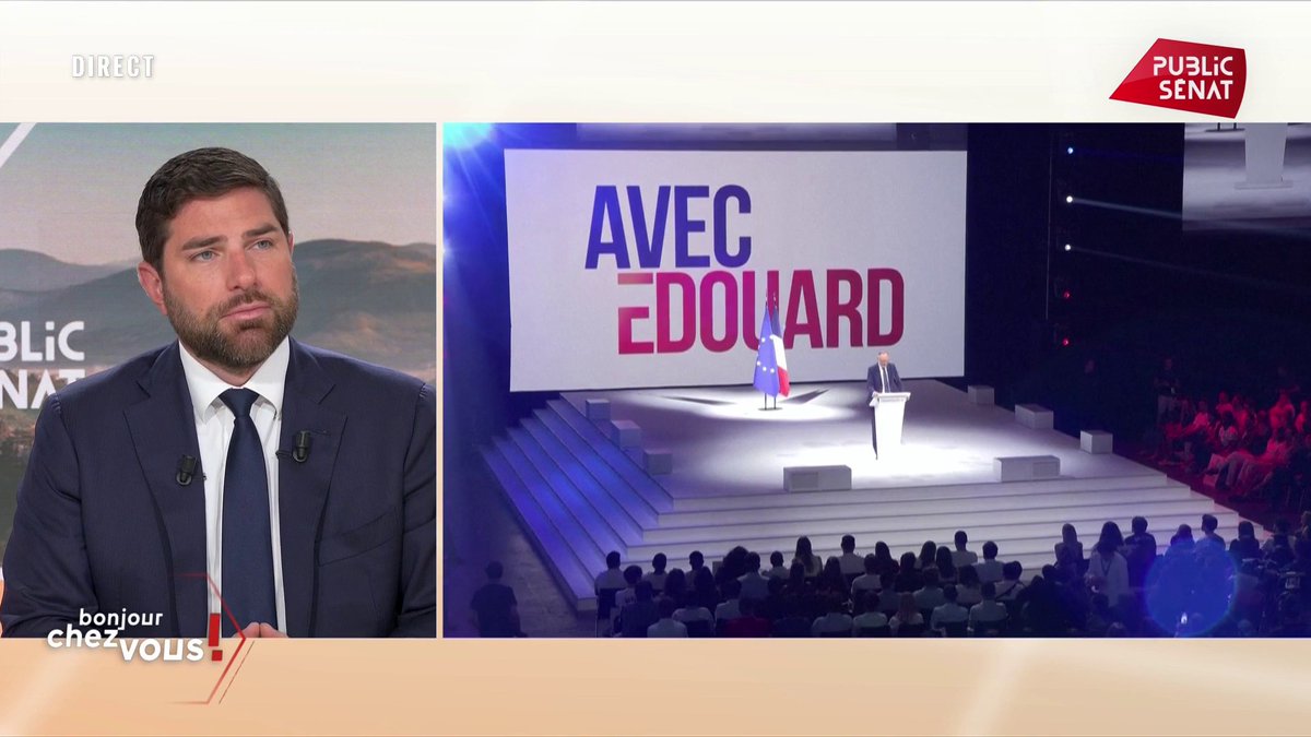 Meeting d’Edouard Philippe : « Très positif, il y avait de l’énergie, de la volonté, une très grande sincérité », salue le ministre Vincent Jeanbrun, qui a suivi le discours à distance #BonjourChezVous