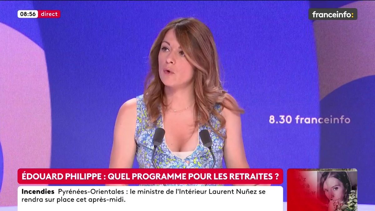 🔴 Présidentielle 2027 ➡️ "Je pense qu’Édouard Philippe est le plus à même de rassembler très largement des femmes et des hommes qui se sentent de droite, centristes, qui se sentent peut-être de nulle part, qui hésitent un peu", selon Maud Bregeon, porte-parole du gouvernement