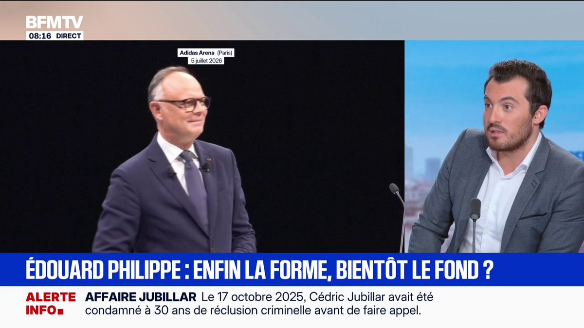 ÉDITO - Présidentielle: "Édouard Philippe a enfin fendu l'armure" lors de son meeting d'entrée en campagne