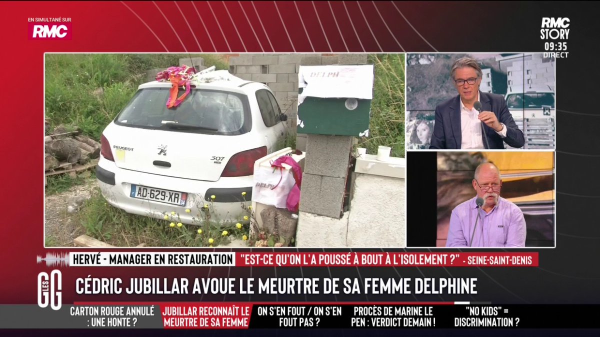 ✉️ Cédric Jubillar avoue le meurtre de sa femme Delphine dans une lettre à son avocat. 📞 Hervé, au 3216 : "Je pense qu'on l'a mis à l'isolement pour le faire craquer... si c'est ça, ça me choque." #GGRMC