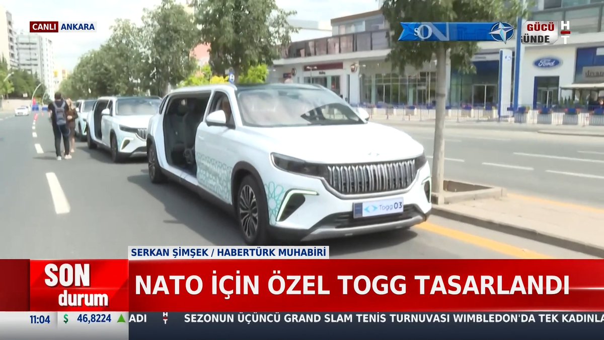 #SONDURUM - NATO için özel TOGG tasarlandı. TOGG limuzinler liderleri taşıyacak.