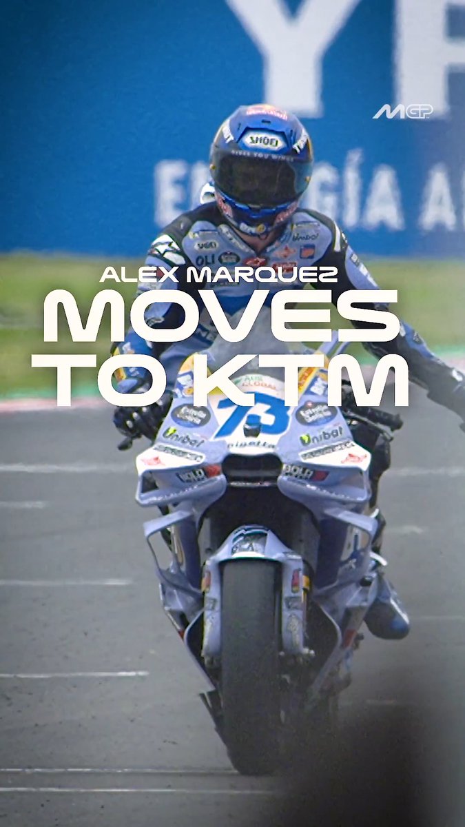 From blue to orange in 2027 💙🍊 Alex Márquez #MotoGP