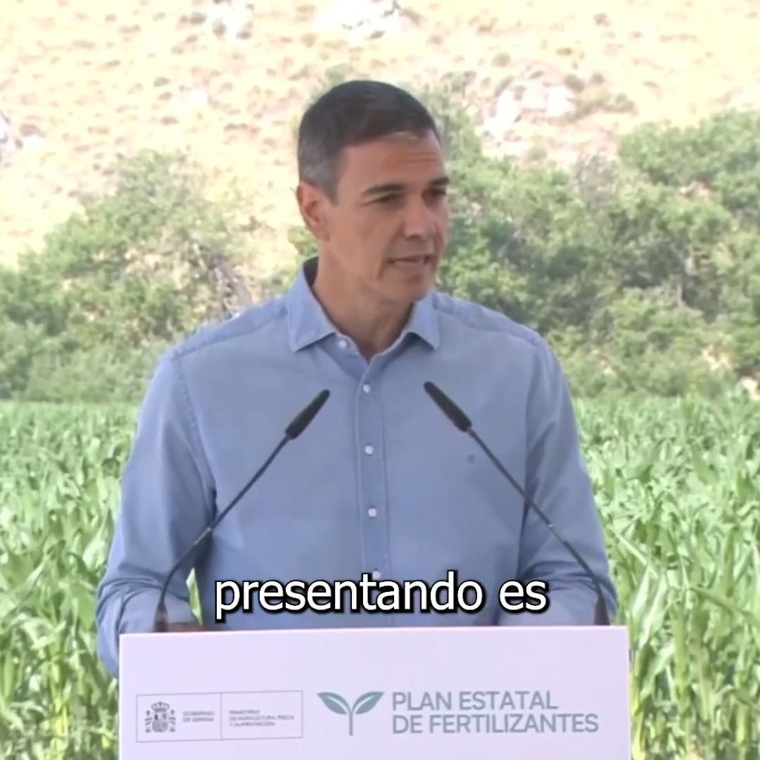 Hoy presentamos el Plan Estatal de Fertilizantes, apostando por la agricultura de precisión, el refuerzo de nuestra autonomía estratégica y la transparencia en los precios. Queremos que España produzca más y mejor, reduzca su dependencia y pueda apoyar con más eficacia a quienes garantizan nuestra seguridad alimentaria.