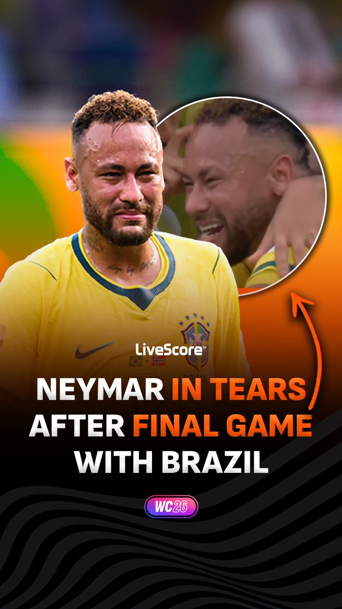 Neymar spotted in tears after his last dance with Brazil 😭🇧🇷 The artist who ran out of paint 🥺