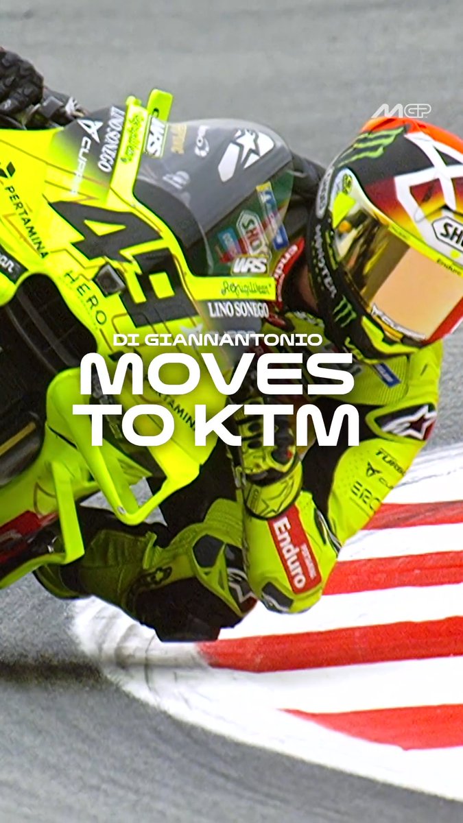 The Wolf enters his orange era 🧡 #MotoGP #FabioDiGiannantonio