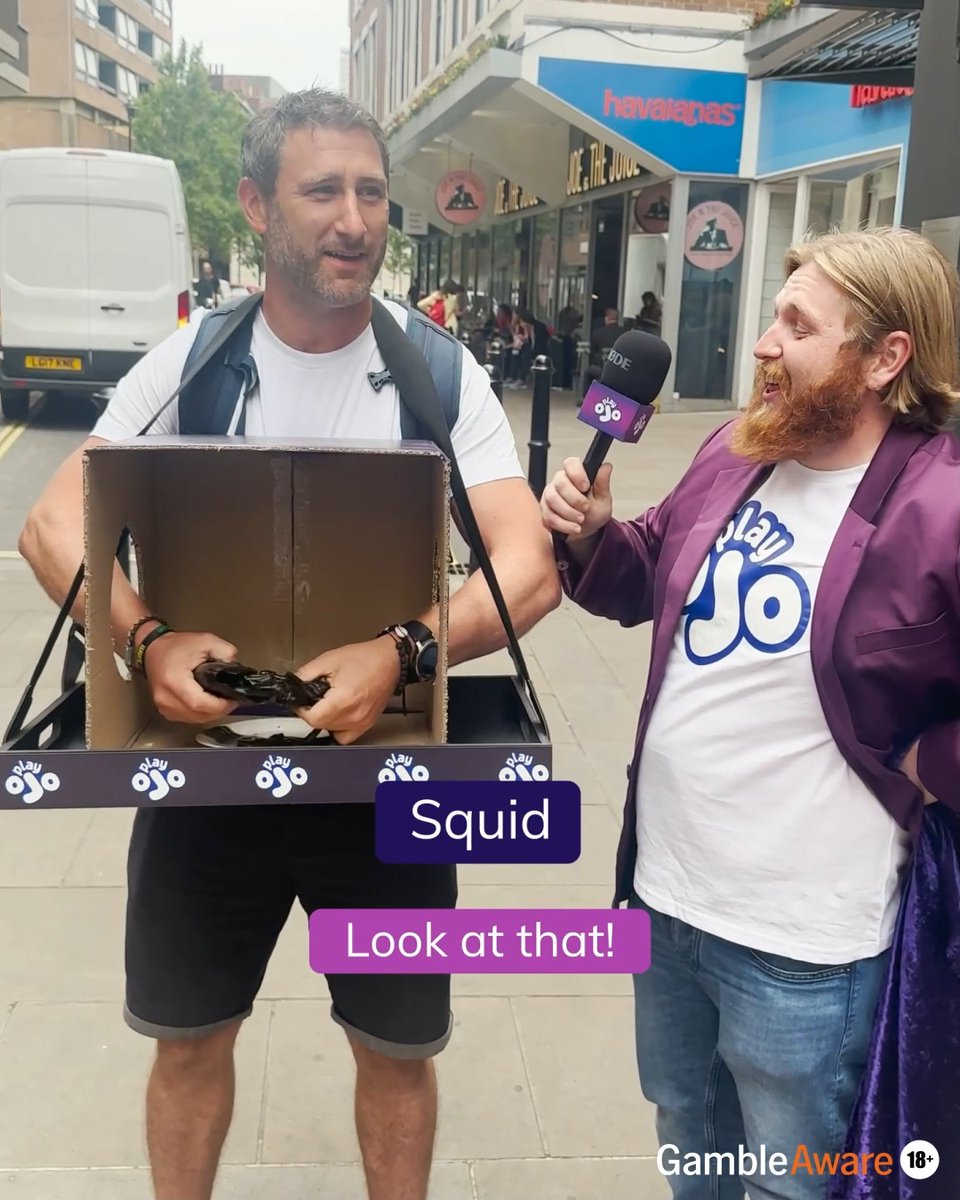 Who knows the difference between a 🍆 and a squid? It isn't an innuendo; it's a round of '𝗪𝐡𝐚𝐭'𝐬 𝐈𝐧 𝐓𝐡𝐞 𝐁𝐨𝐱'.