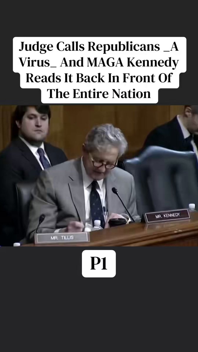 Judge Calls Republicans _A Virus_ And MAGA Kennedy Reads It Back In Front Of The Entire Nation