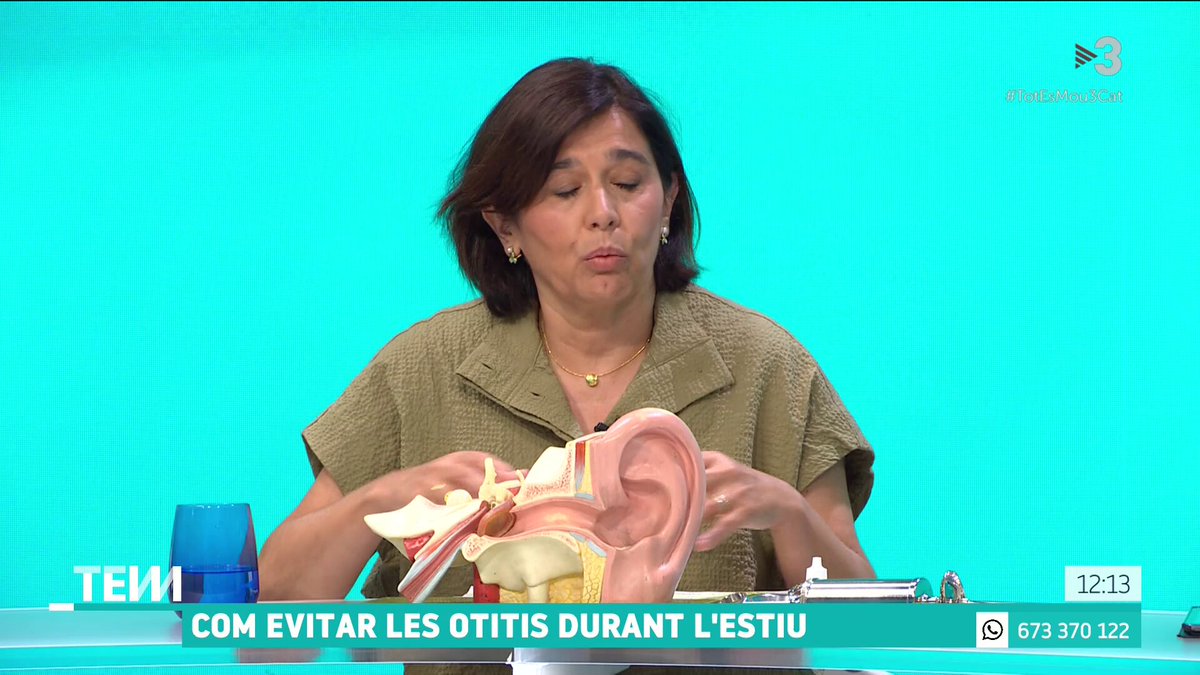 🔴 "A les orelles, el bastonet i el dit estan prohibits" Parlem de les otitis amb María del Prado Venegas, doctora del Servei d’Otorrinolaringologia de l'Hospital de Sant Pau #TotEsMou3Cat ▶