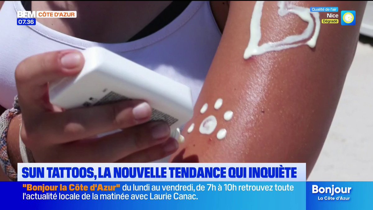 Ne reproduisez pas cette cascade Ça n’a rien de fun ni de « stylé » Les cancers cutanés sont déclenchés par les UV, ce sont des cancers évitables +++ Dites le autour de vous au lieu de véhiculer ce genre de débilités 🚨