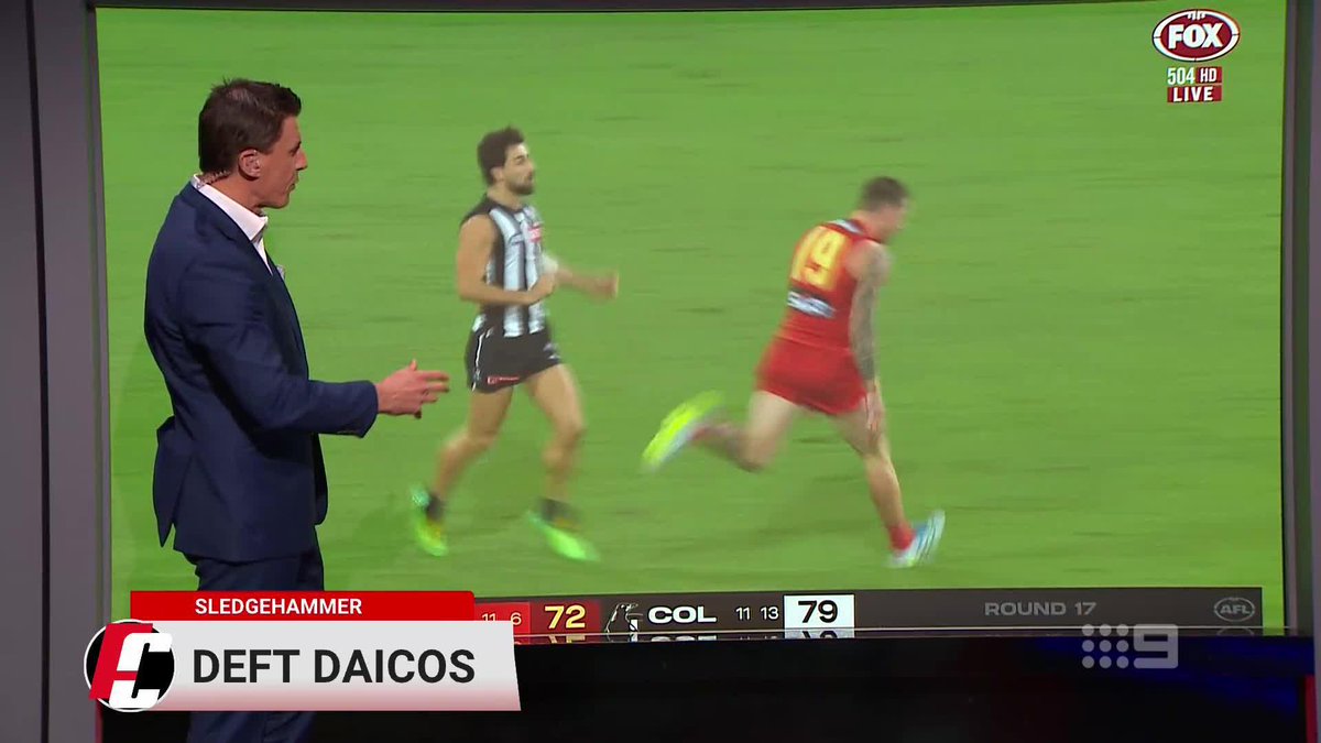 🔨 Tom Lynch's nervous 490s 🔨 Colby's moment that hurt the Roos 🔨 The Swan who's a Golden Fist contender 🔨 Nick Daicos magic 🔨 The score assist of the year? Lloydy returns with The Sledgehammer after Round 17. #9FootyClassified | Watch on 9 &amp; 9Now 🖥️