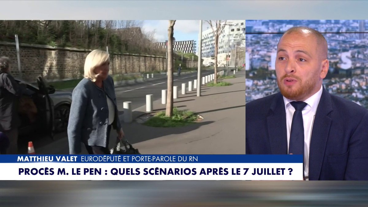 A la veille du verdict du procès en appel du RN, Matthieu Valet, eurodéputé et porte-parole du RN, estime, dans #MidiNews que «certains de nos adversaires veulent obtenir par les juges, ce qu'ils n'obtiennent pas par les électeurs»