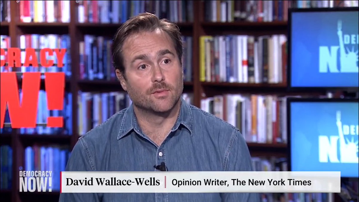 "The planet is now warmer than it has ever been in modern human history, basically since the agricultural revolution 10,000 or 12,000 years ago," says climate journalist David Wallace-Wells. "We're running a pretty radical experiment."