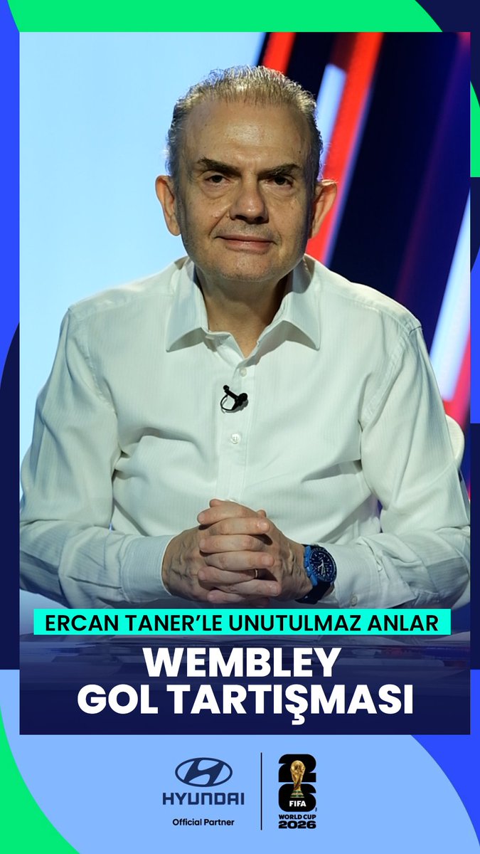 FIFA Dünya Kupası 2026™ Resmi Sponsoru Hyundai'nin katkılarıyla hazırlanan "Ercan Taner'le Unutulmaz Anlar" Dünya Kupası boyunca her gün sizlerle olacak. Bölüm 26: 1966 Dünya Kupası Finali – Wembley Gol Tartışması 🎙️ Ercan Taner 📻 Radyospor Hyundai Türkiye #işbirliği