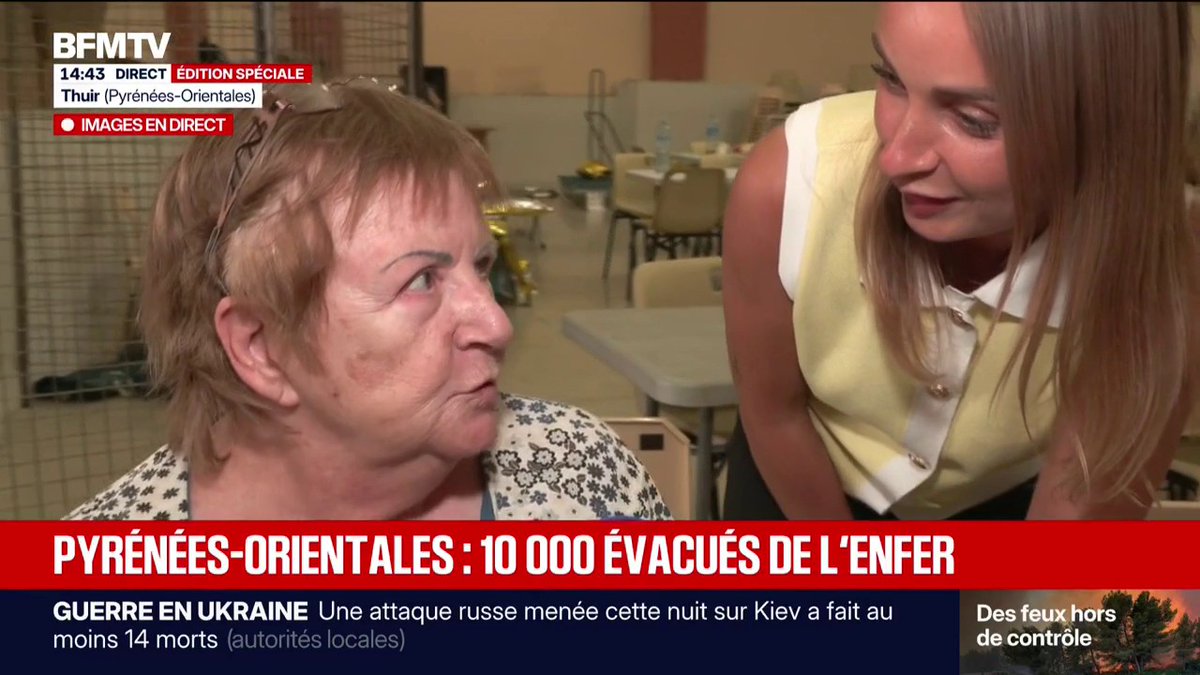 Feux de forêt dans les Pyrénées-Orientales: "On a été pris en charge tout de suite", racontent ces sinistrées
