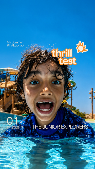 POV: The Junior Explorers just tested every ride, slide and twist in Abu Dhabi 🎢 From rollercoasters to water slides, the ultimate scream factor has been found. What are your summer plans in Abu Dhabi? Share your experience and use My Summer in Abu Dhabi