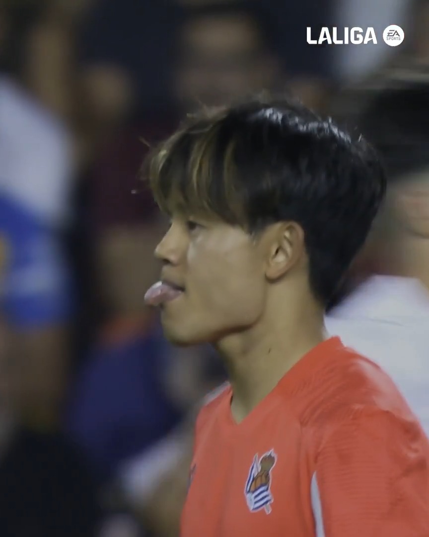 'Tsubasa' 𝐊𝐮𝐛𝐨. 🇯🇵 LALIGAHighlights | Real Sociedad Fútbol