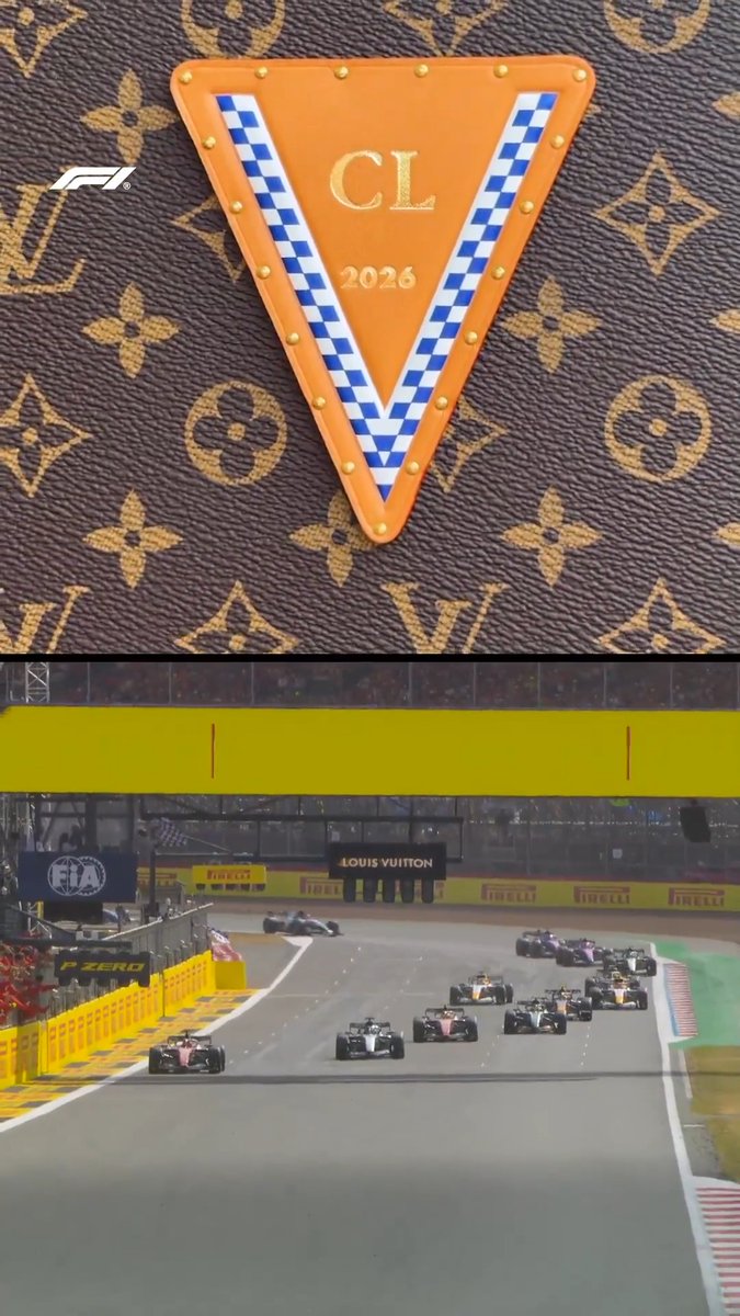 Etching Charles Leclerc's Silverstone victory into history ✍️ What a moment for the Ferrari driver! 🤩 #F1 #BritishGP Louis Vuitton