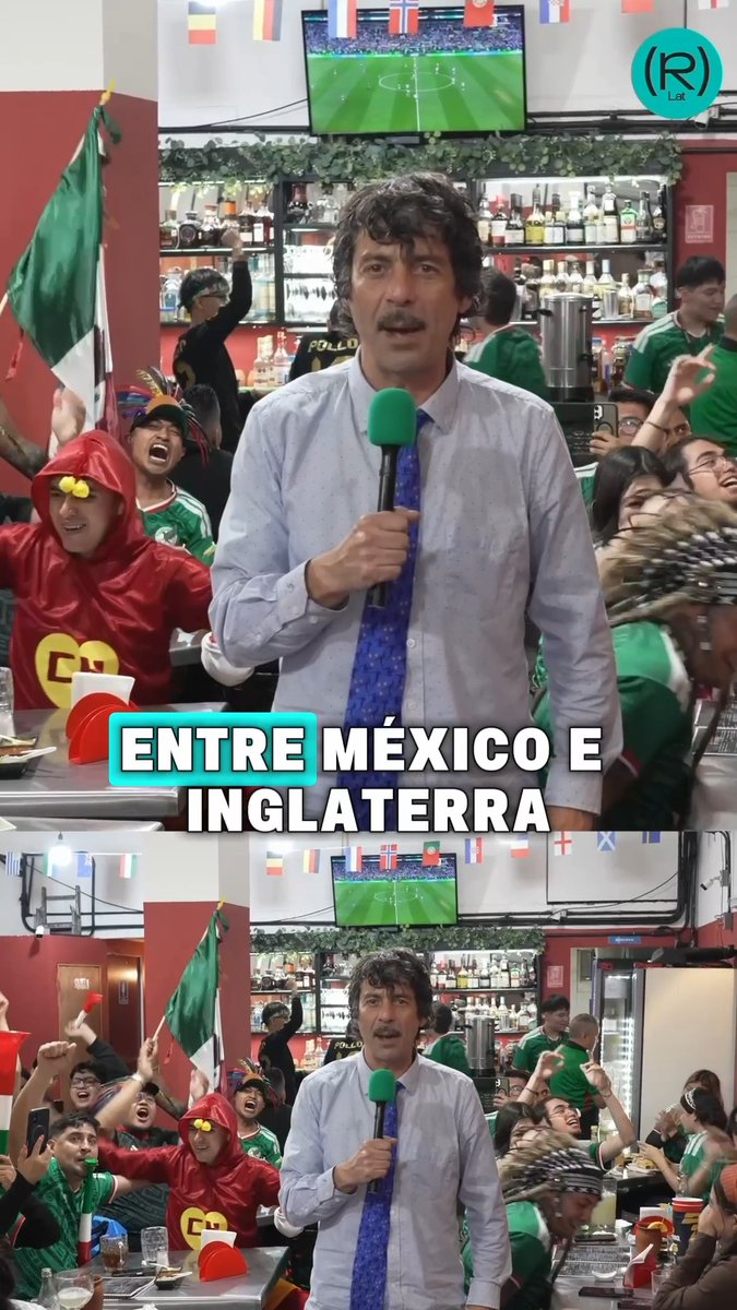 ⚽🇲🇽 México cayó… pero conquistó a su gente. La ilusión del "quinto partido" terminó frente a Inglaterra, pero el Tri dejó una imagen que unió al país como pocas veces. Entre lágrimas, orgullo y esperanza, la afición convirtió el Mundial en una auténtica fiesta popular. 🎙El reporte de Fernando Don Ramón o El Profesor El video completo aquí👇