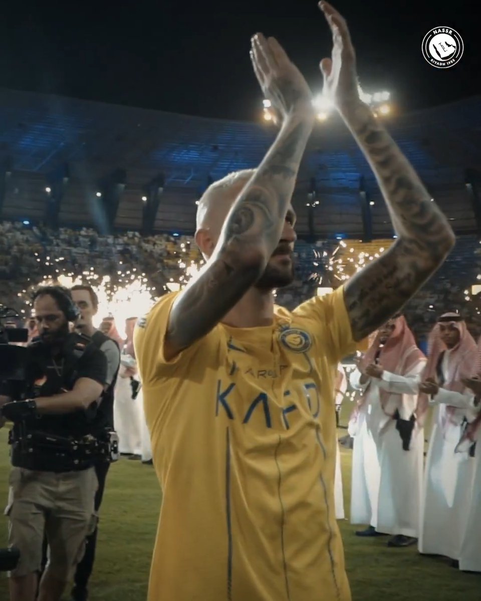 سنـواتٌ قضاها في #النصر .. ستبقى ولن تُنسى 💛 شكرًا بروزوفيتش 🙏