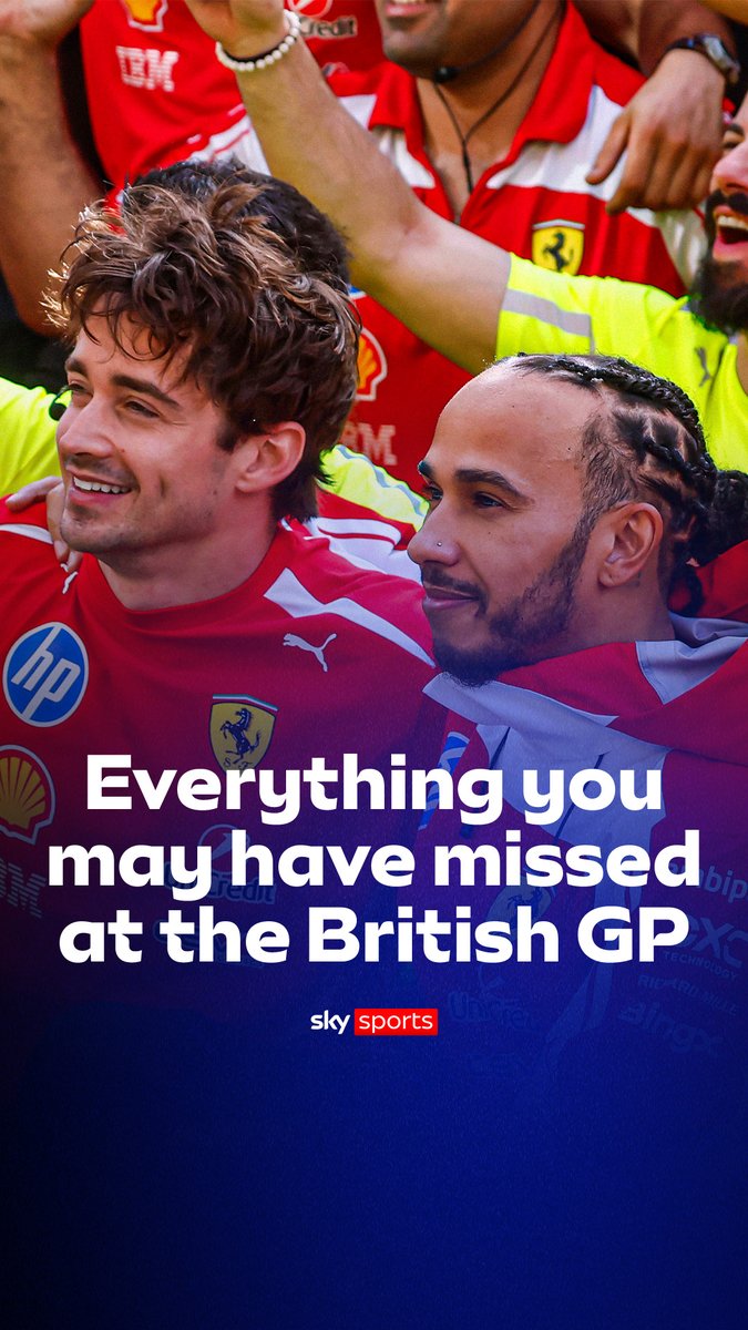 Everything you may have missed at the British Grand Prix 🇬🇧