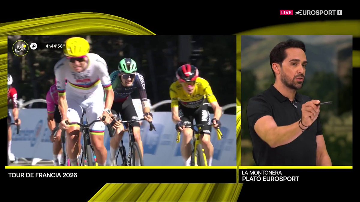 👀 Alberto Contador y el estado de Vingegaard: "Si fuera de UAE, interpretaría esa mirada como un claro signo de debilidad" #TDF2026 #LaCasadelCiclismo