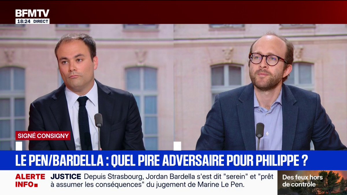 SIGNÉ CONSIGNY - Jordan Bardella "est trop jeune pour être candidat et président", estime Charles Consigny