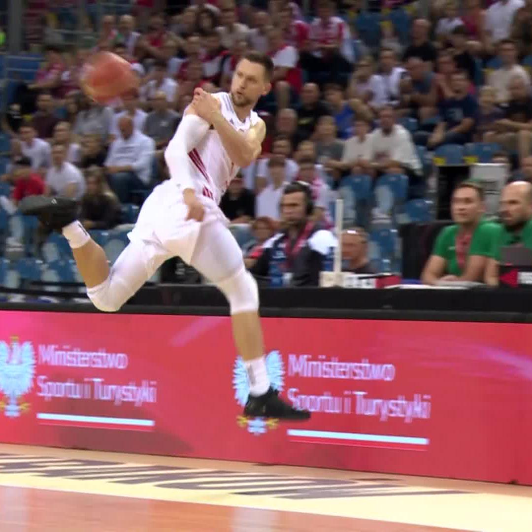 Top 5 superheroes of all time: 1. Superman 2. Mateusz Ponitka when he plays for Poland 3. Batman 4. Spider-Man 5. Iron Man #FIBAWC | #StepItUp