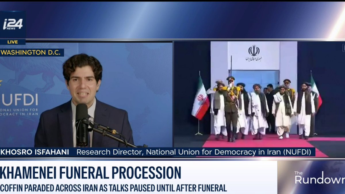 'No wonder this is happening in Iran—it's just theater' Khosro K Isfahani joins Benita Levin on #TheRundown 👇 For more updates, visit our website 👇