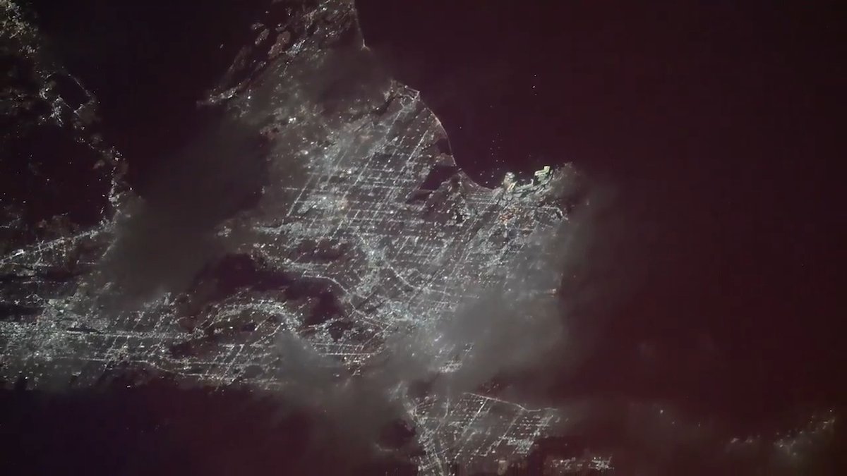 The International Space Station orbited over Los Angeles on July 4th as America marked 250 years of independence with a burst of fireworks lighting up the city below — a celebration so bright it reached all the way to space!