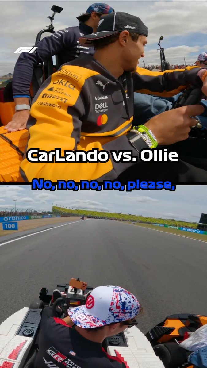 Maximum mischief! 🤣 #F1 #BritishGP