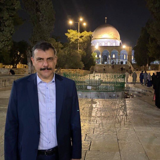 Netanyahu: "Türkiye'de, Kudüs'e vali olma hayali kuran bir İçişleri Bakanı var." Mustafa Çiftçi'nin hayalinden bile korkuyorlar. Allah bize Kudüs'ü nasip etsin...