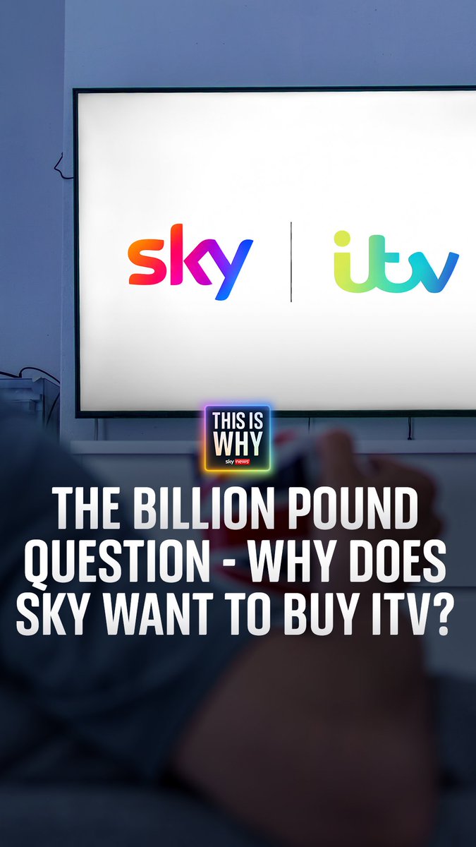 Are your favourite shows about to disappear because Sky is buying ITV? On #ThisIsWhy, Niall Paterson speaks to Paul Kelso about what the proposed merger means for you and your TV. 🎧 Listen to the podcast in full 👉