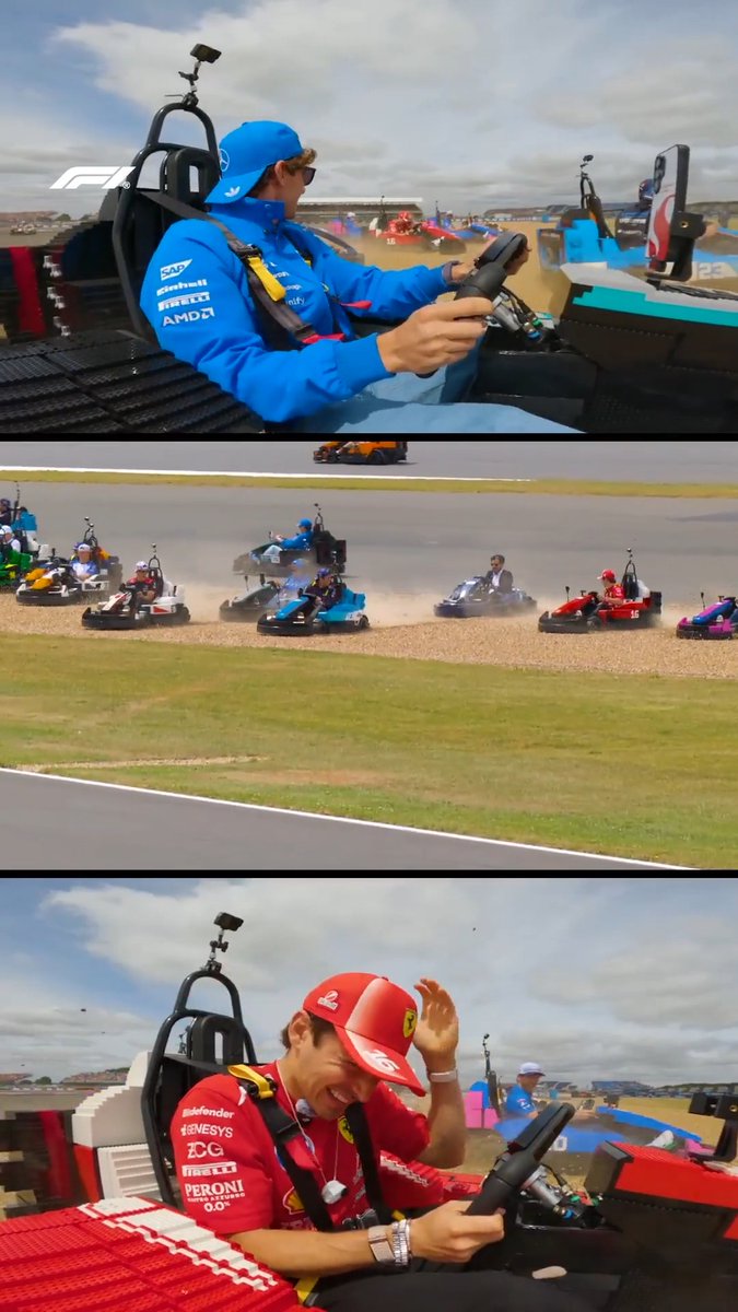 The beaching incident: the onboard edition 😂 #F1 #BritishGP