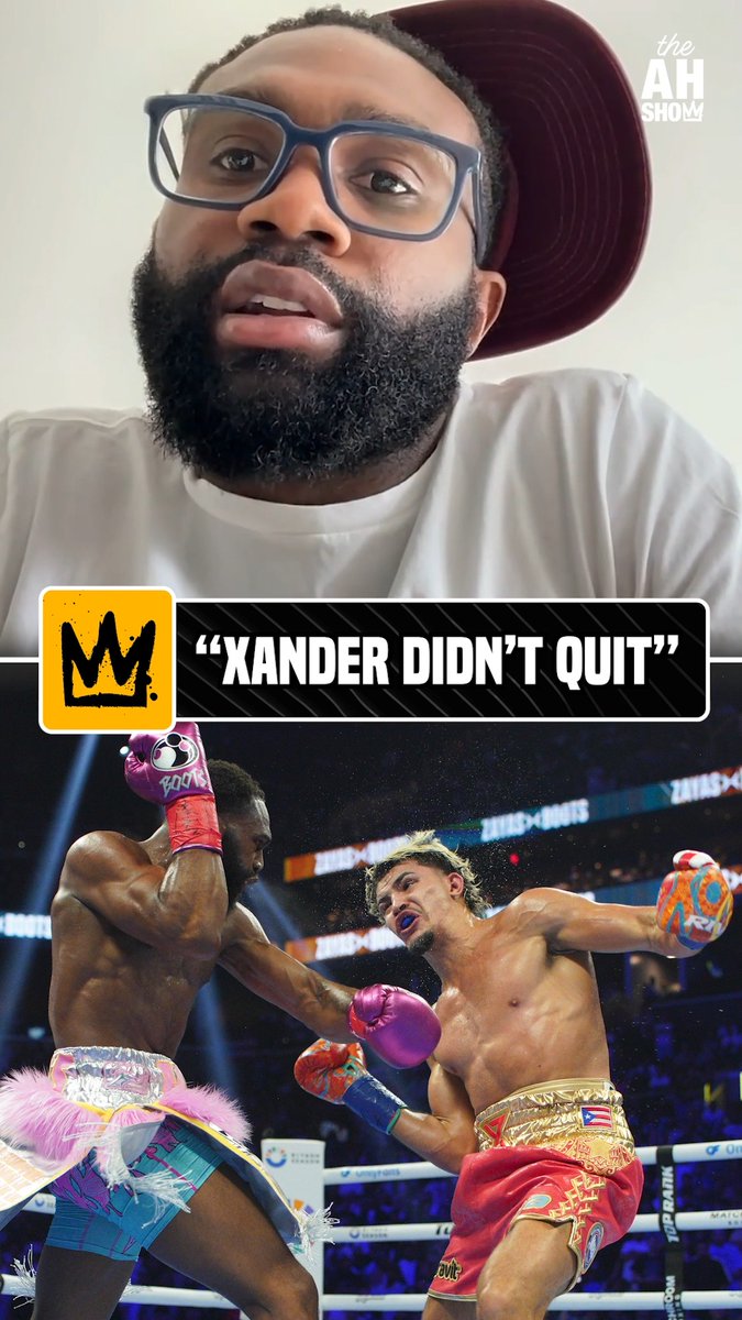 "To be honest, I don't think he quit... I appreciate him for giving me an opportunity and he'll be champion again." Boots Ennis gained respect for Xander Zayas and his toughness 😤 #HelwaniShow