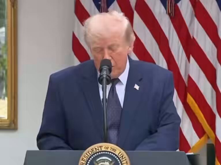 🚨TRUMP SUFFERS A MAJOR MENTAL EPISODE: Just now, a slurring Donald Trump confused RAPPER Nicki Minaj with Kelly Loeffler, the administrator of the SBA. The deterioration of Trump’s brain is now accelerating,