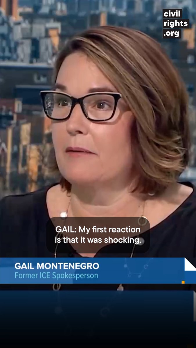 ICE’s deportation campaign isn’t about public safety. It’s a reign of terror that’s become unrecognizable even to former ICE spokesperson Gail Montenegro. It’s time to hold ICE accountable for their reckless violence.
