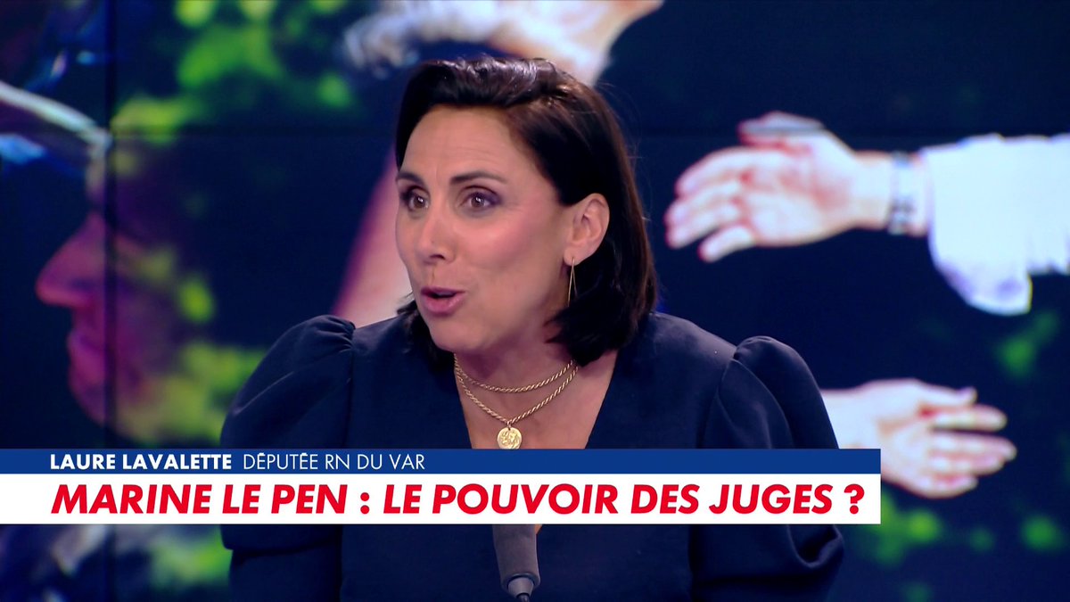 Laure Lavalette, députée RN : «On reproche quinze ans après à M. Le Pen d'avoir désobéi à des règles qui n'existaient pas à l'époque», dans #100Politique Toute l'info est à retrouver sur