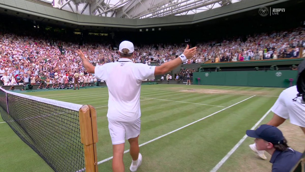 What a moment for Arthur Fery at Wimbledon 🙌 He is the first British men's wild card to reach the quarterfinals at any Major in the Open Era 🇬🇧