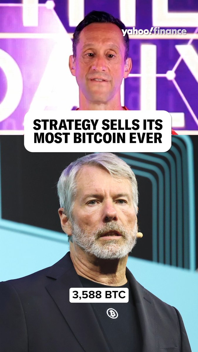Michael Saylor's Strategy sold off 3,588 bitcoin in the company's largest ever sale. The Wolf Of All Streets explains the change in approach.