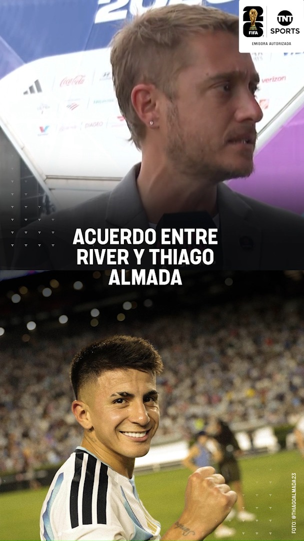 ACUERDO ENTRE RIVER Y THIAGO ALMADA ⚪ 🔴 Informa Maximiliano Grillo 💚💜 que River y Thiago Almada están DE ACUERDO EN LOS NÚMEROS DE SU CONTRATO. 👉 Igualmente, Thiago Almada NO LE DIJO QUE SÍ a River. Verá si tiene la oportunidad de continuar en Europa, según su rendimiento en el Mundial. 💵 En caso de obtener su ficha, River deberá abonar 20 millones de euros.