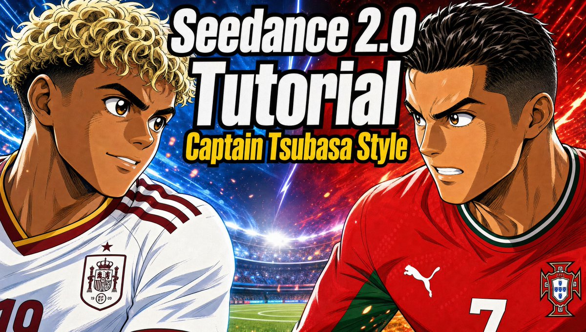 I'm sure you've seen tons of AI anime FIFA World Cup clips blowing up lately… but how are they actually made? here's the exact Magnific workflow 👇