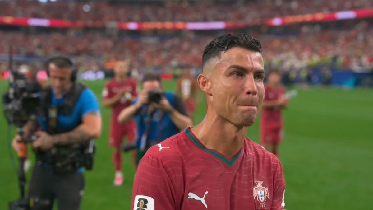 "All great things have to come to an end." Cristiano Ronaldo's World Cup dream is over... 💔