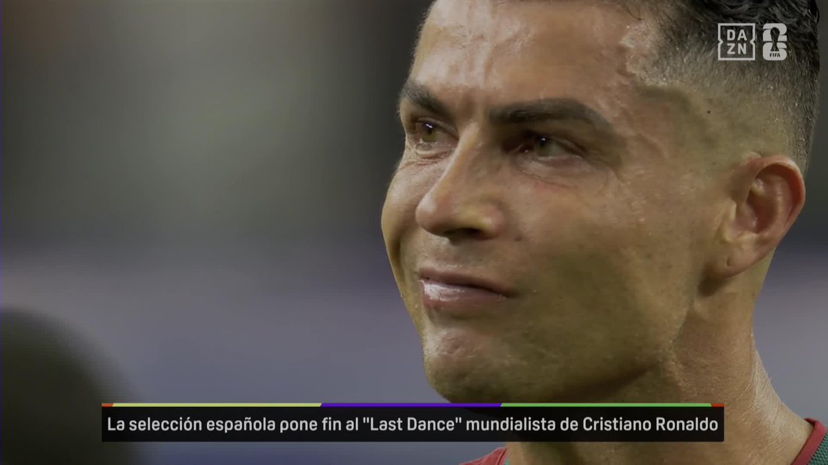 SE TE ROMPE EL CORAZÓN VIENDO A CRISTIANO RONALDO CON LÁGRIMAS EN LOS OJOS HEMOS GANADO, PERO RESPETO TOTAL POR UNA LEYENDA 💔 #DAZNMundial