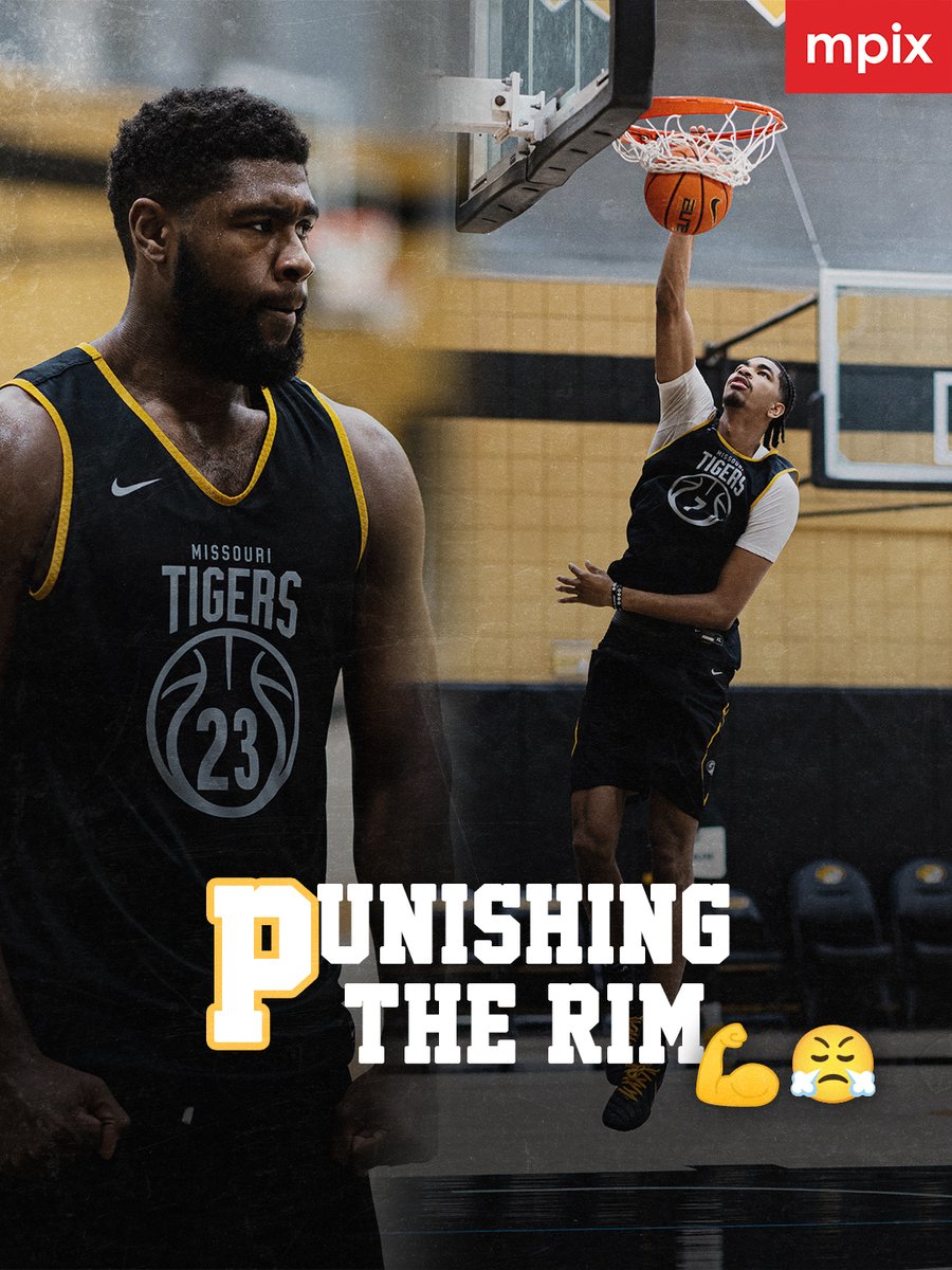 No rims are safe this summer 🙅♂️ Mpix // #MIZ 🐯